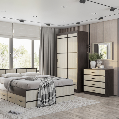 Комод Сакура 4 ящика 85 см