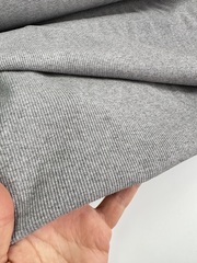 Трикотаж кашкорсе, Светло-серый меланж