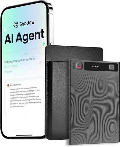Цифровой диктофон Mobvoi TicNote AI Voice Recorder, Серый | Grey
