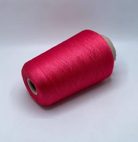 Linea Piu, Toile, 2600м / 100 гр. 86% Вискоза 14% Полиэстер(Люрекс), Розовый коралл(736), 37404