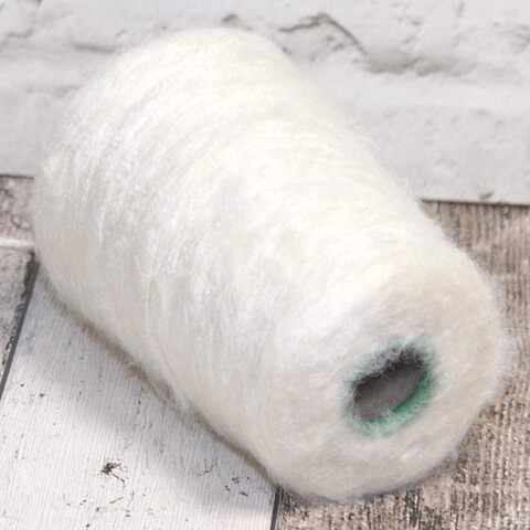 Вспушенный шелк GTI STORM 220 белый молочный