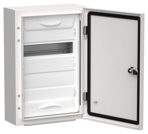 TITAN 5 Корпус мет. ЩРн-24 (1х24) 460х310х140 IP54 бел IEK