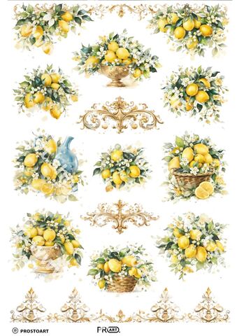 064 Пленочный трансфер декупажная карта, PROstoART