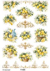 064 Пленочный трансфер декупажная карта, PROstoART