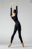 2 Sleeves unitard | black