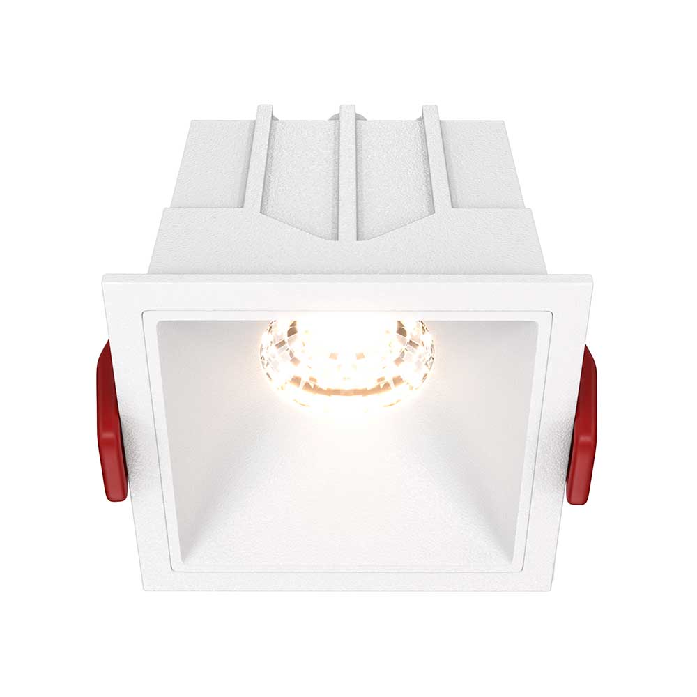 Встраиваемый светильник Maytoni Alfa LED DL043-01-10W3K-SQ-W