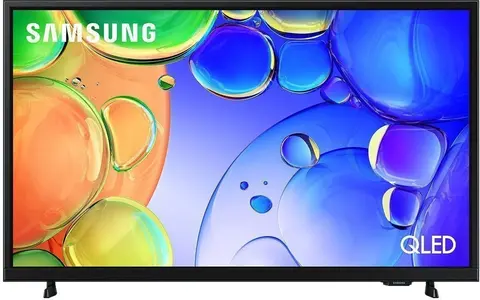 Телевизор QLED Samsung 32" QE32Q5FAAUXPY The Frame черный/серый FULL HD 60Hz DVB-T2 DVB-C DVB-S2 USB WiFi Smart TV (RUS)