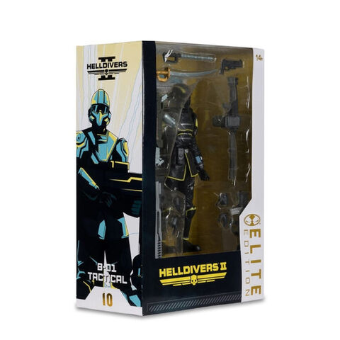 Фигурка Броня B-1 Tactical из игры Helldivers 2 McFarlane Elite Edition