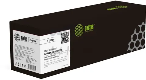 Картридж лазерный Cactus CS-C075BK 075 черный (1400стр.) для Canon i-SENSYS MF662Cdw/MF664Cdw/ LBP646Cdw, LBP647Cdw