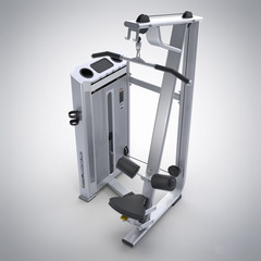 Тяга сверху. Вертикальный блок (Pulldown) DHZ E-7012A. Стек 110 кг