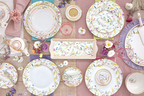 Блюдо 35х15см Easy Life Пение птиц