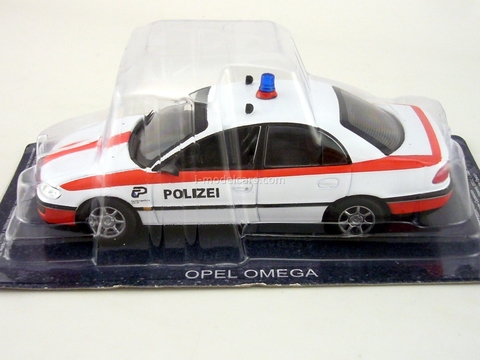 Opel Omega Police Switzerland 1:43 DeAgostini World's Police Car #61