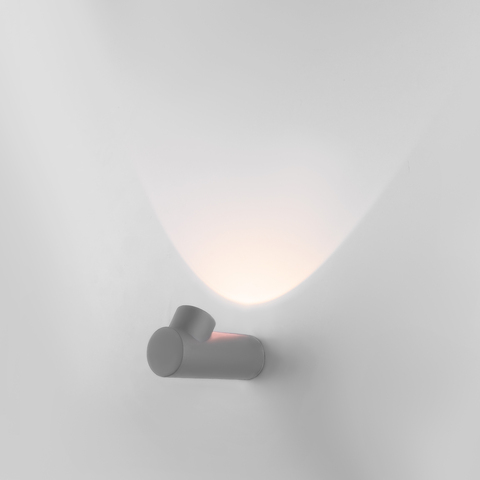 Уличный настенный светодиодный светильник Ray LED серый