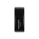 Mercusys MW300UM, N300 Wi-Fi Мини USB-адаптер, 300 Мбит/с на 2,4 ГГц, 1 порт USB 2.0, 2 встроенные антенны