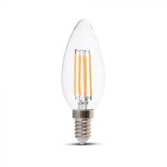 Лампа светодиодная, филамент V-TAC, E14, 4 Вт, 4000К, SKU 4413