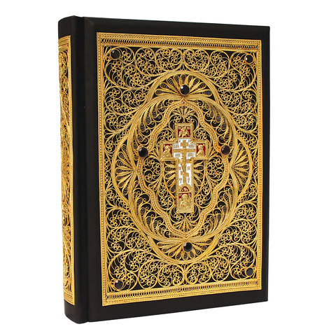 Библия большая с филигранью