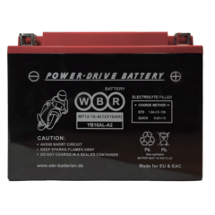 Аккумулятор WBR SMT / WBR MT 12-16-A (YB16AL-A2)