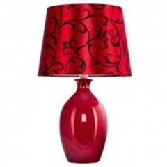 Светильник настольный классический Gerhort 33379 красное вино