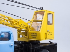 ZIL-164 Truck Crane AK-75 blue-yellow Start Scale Models (SSM) 1:43