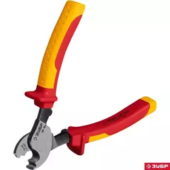 ЗУБР НК-16В, d 9 мм, 165 мм, 1000 В, диэлектрический кабелерез, Профессионал (23344-16V)