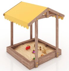 Песочница деревянная "Персия" с крышей