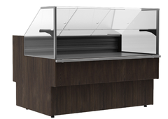 Холодильная витрина CARBOMA ВХСр-1,25 BAVARIA 2 (GC110 VV 1,25-1) динамика без боковин