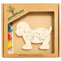 Развивающая игрушка"Щенок"с красками