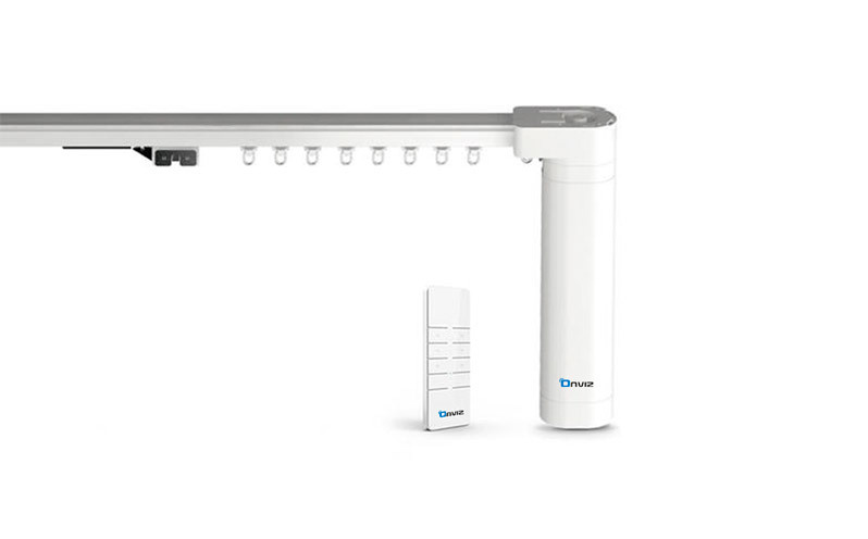 Электрокарниз с пультом. Электрокарниз Onviz (712 см). Раздвижной электрокарниз Onviz. Somfy электрокарнизы. Электрокарнизы Онвиз.