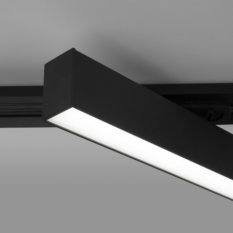 Трековый светодиодный светильник X-Line10W 4200K черный матовый X-Line черный матовый 10W 4200K (LTB53)