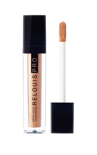 RELOUIS Тени жидкие сатиновые Satin Liquid Eyeshadow т.27 Bridal Peach