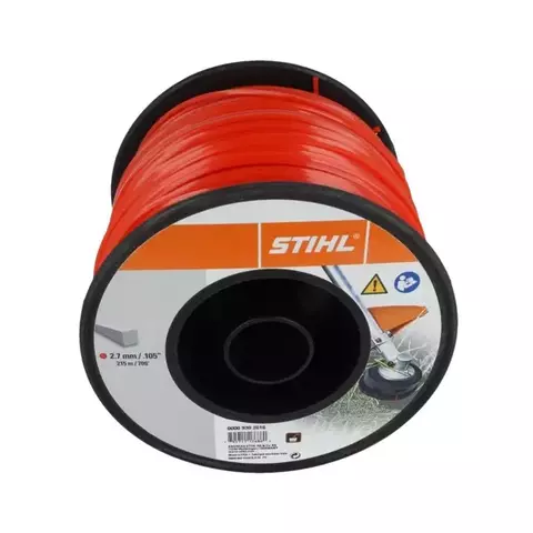 Леска 2,7мм х 215м квадрат красный STIHL в интернет-магазине ЯрТехника