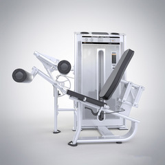 Сгибание ног сидя (Seated Leg Cur) DHZ E-7023A. Стек 110 кг