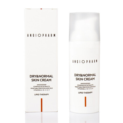 ANGIOPHARM Dry & Normal Skin Cream Крем для сухой и нормальной кожи