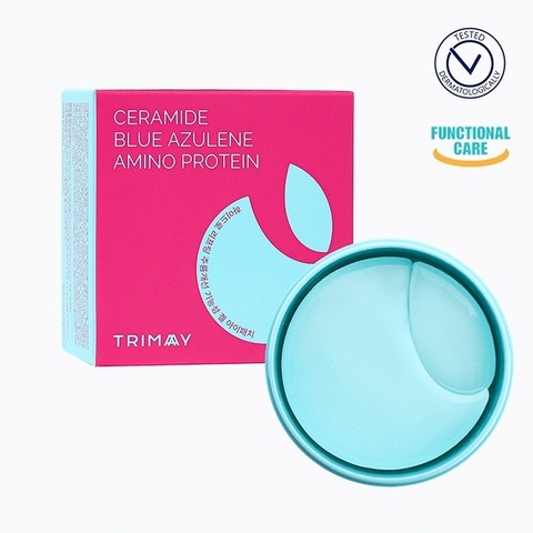 Trimay (blue) Hydro Lifting Gel Eye Patch патчи для век с керамидами, азуленом и аминокислотами