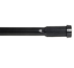 Fixsen FX-51-000 Карниз для ванной раздвижной 140-260 см, алюминий-черный  FX-51-000 фото