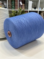 Меринос 50% c низкопилингуемым акрилом 50% E. MIROGLIO Australia 1400 ярко-голубой. Колор LJ1