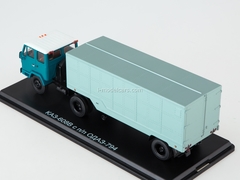 KAZ-608V with semitrailer ODAZ-794 blue-turquoise 1:43 Start Scale Models (SSM)