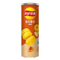 Чипсы Lays stax из картошки и тыквы со вкусом карамели