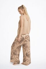 Пижама женская со штанами ESOTIQ 41132 LOVABLE_Бежевый