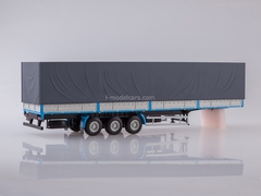 Semitrailer three-axle board MAZ-9758 1:43 AutoHistory