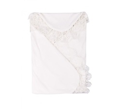 Плед велюровый "Кружевной" ПД 703 (какао)