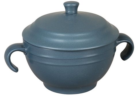 Супница с крышкой (синяя) 9264-1