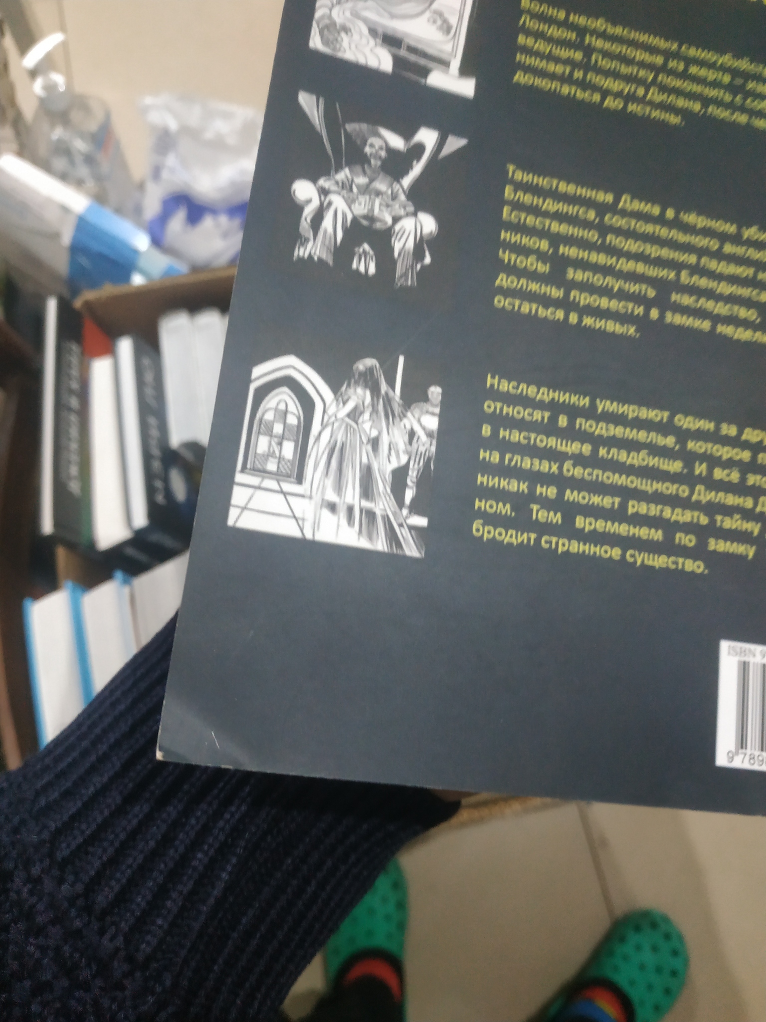 Дилан Дог. Канал 666. Замок страха. Дама в черном (уценка)» за 450 ₽ –  купить за 450 ₽ в интернет-магазине «Книжки с Картинками»