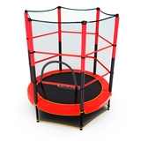 Батут детский DFC TRAMPOLINE-RED 55" с сеткой фото №0