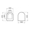 Сиденье для унитаза с микролифтом Vitra 801-003-009