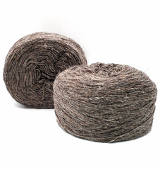 Пряжа таблетка овечья шерсть (Серый)