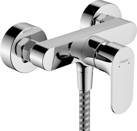 Hansgrohe 72643000  Rebris S shower m.wall mou.2 flow.chr