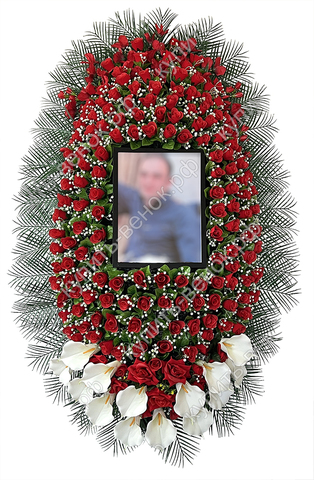 Похоронный венок элитный 