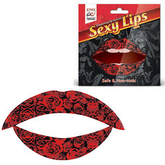 Lip Tattoo Алая роза - 