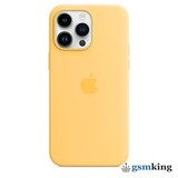 Apple Silicone Case with MagSafe iPhone 14 Pro Max Sunglow (Жёлтый) MPU03ZM/A